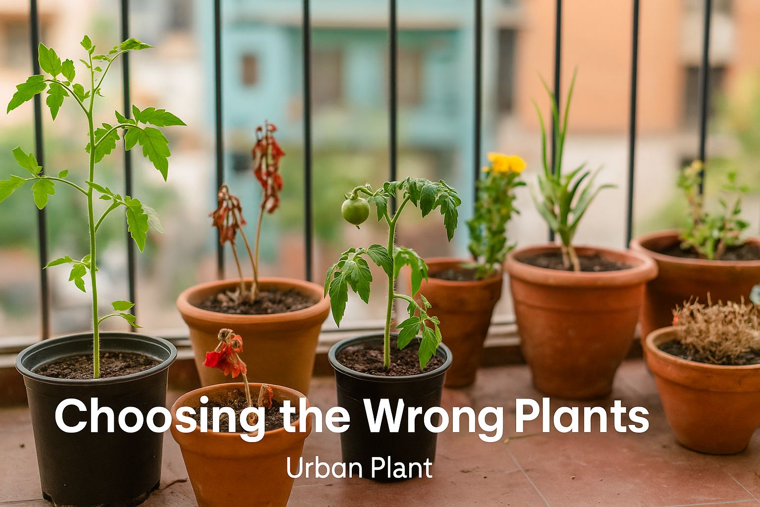 mistake of choosing the wrong plants for sunlight and climate – Urban Plant